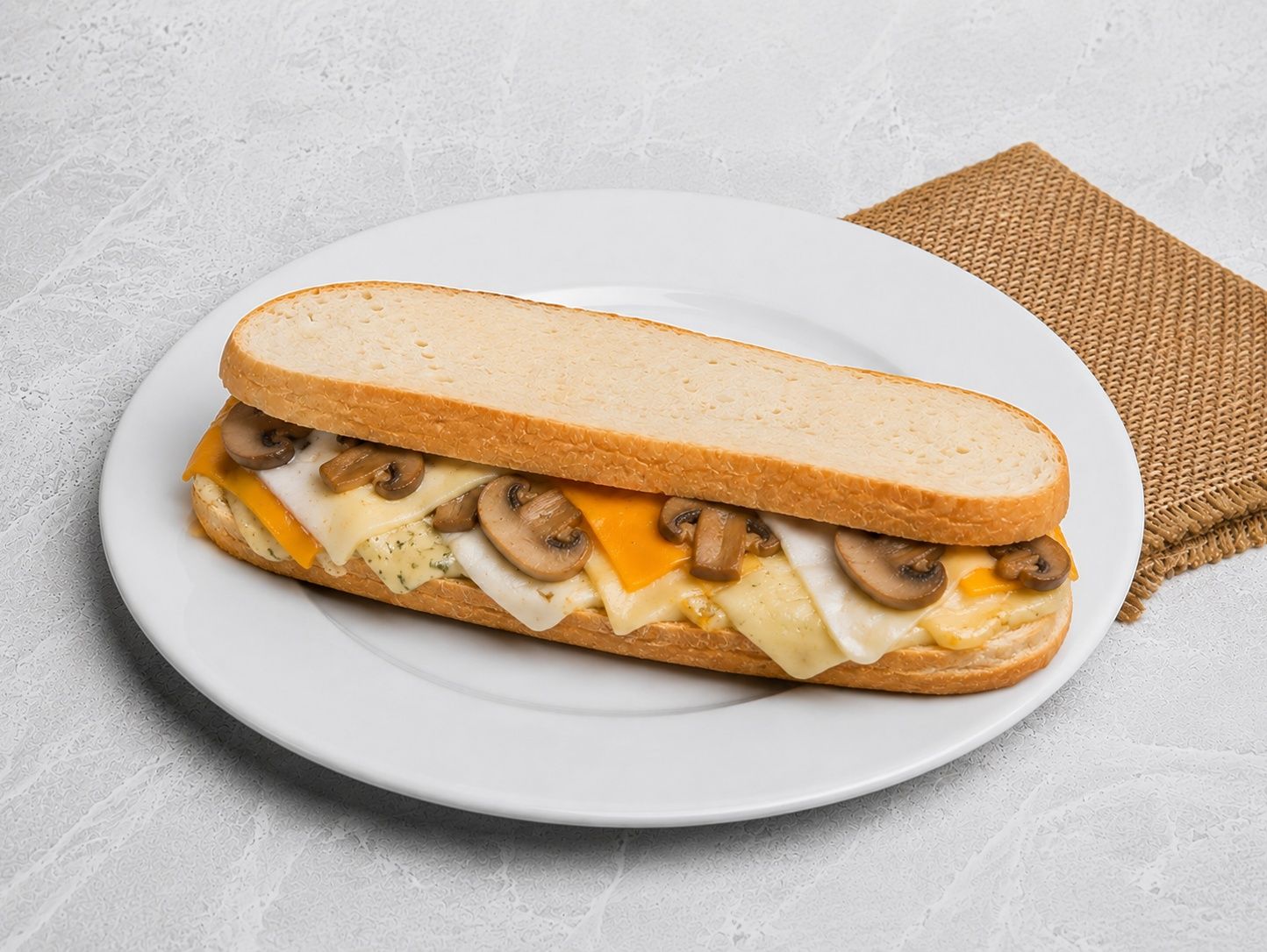 Sourdough Volcano Cheese Mushroom