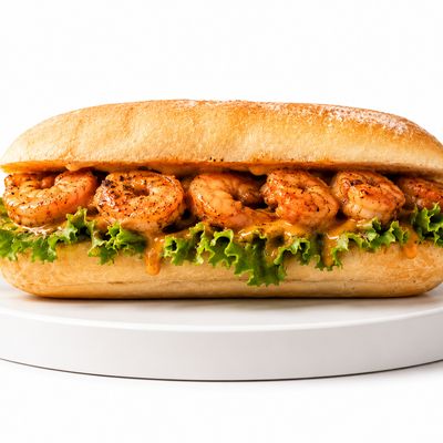Shrimp Fire Sandwich