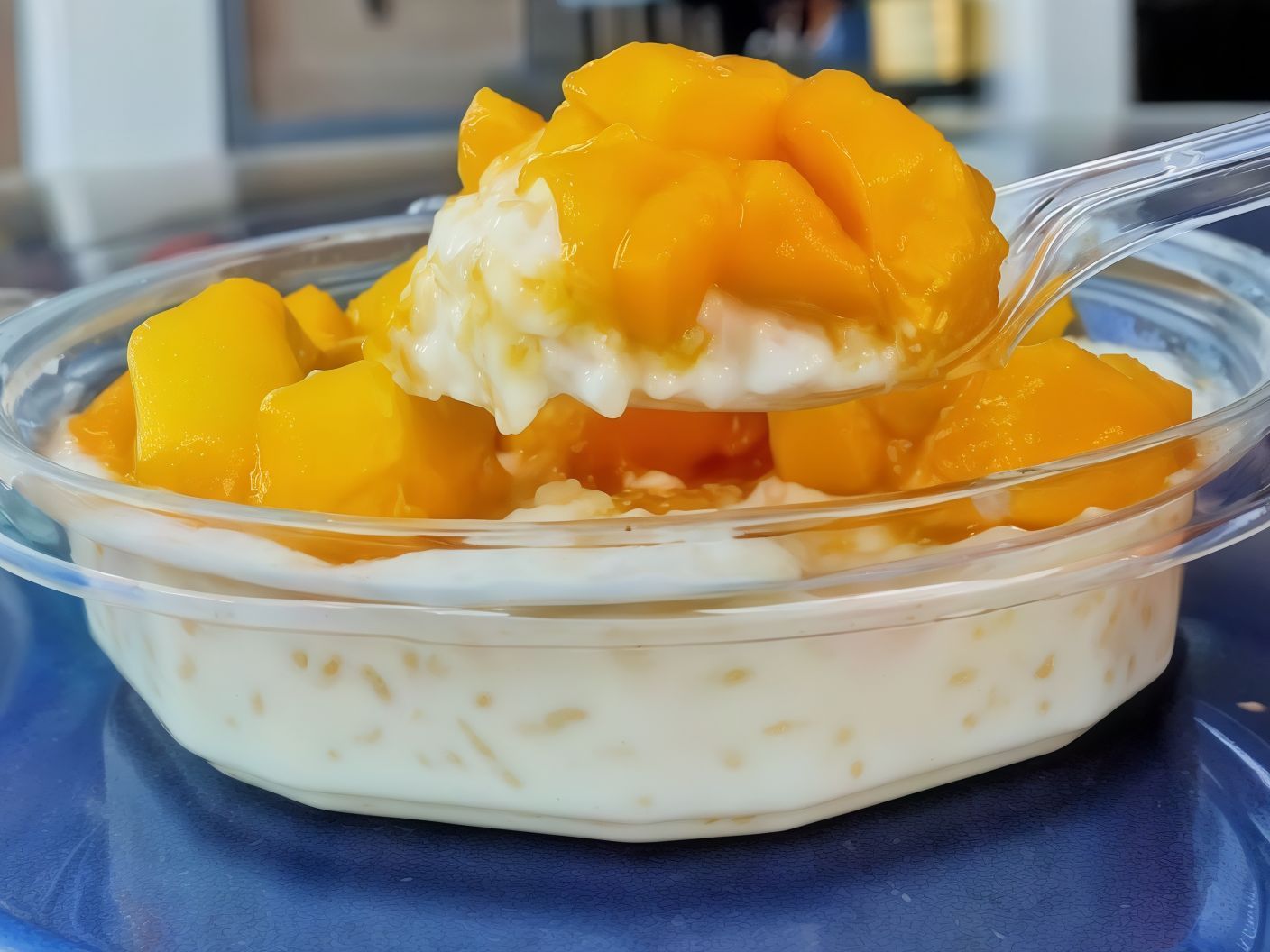 Mango Rice Pudding