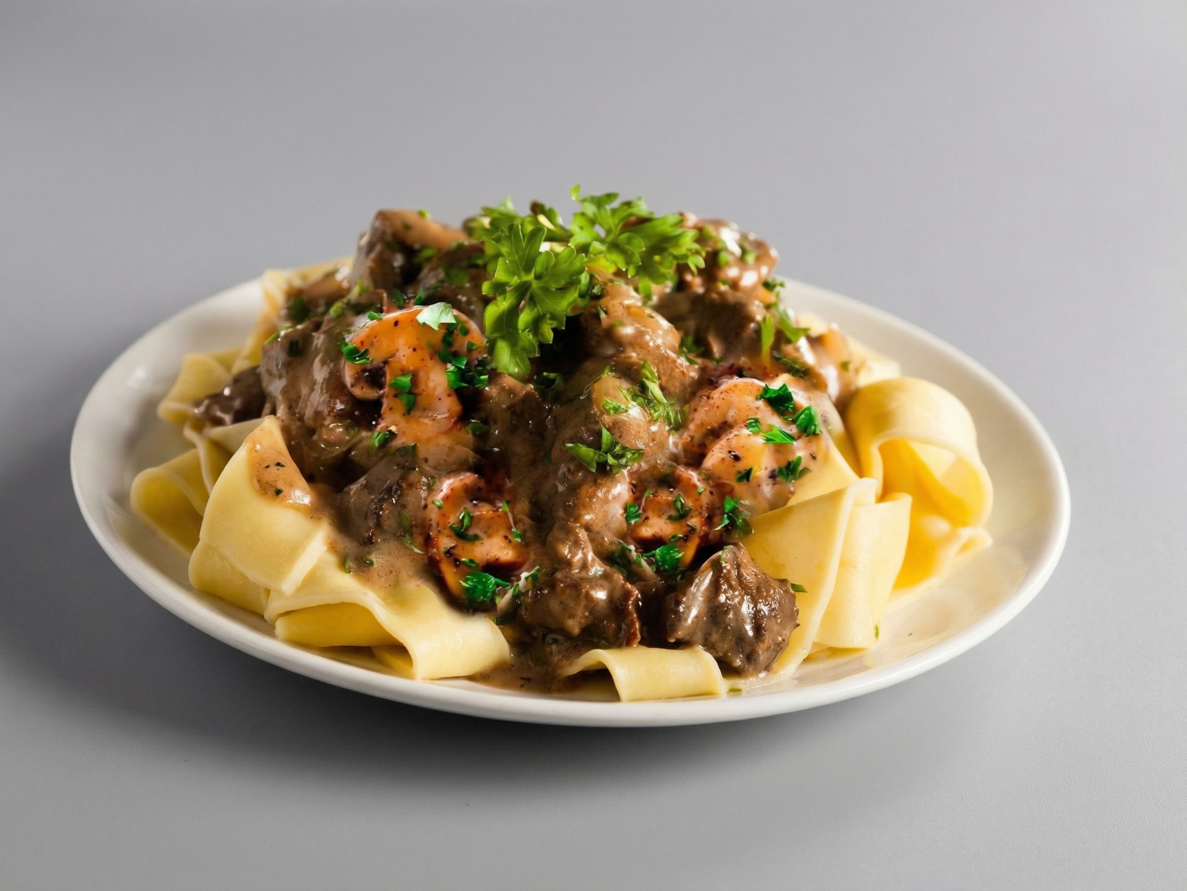 Beef Stroganoff Pasta