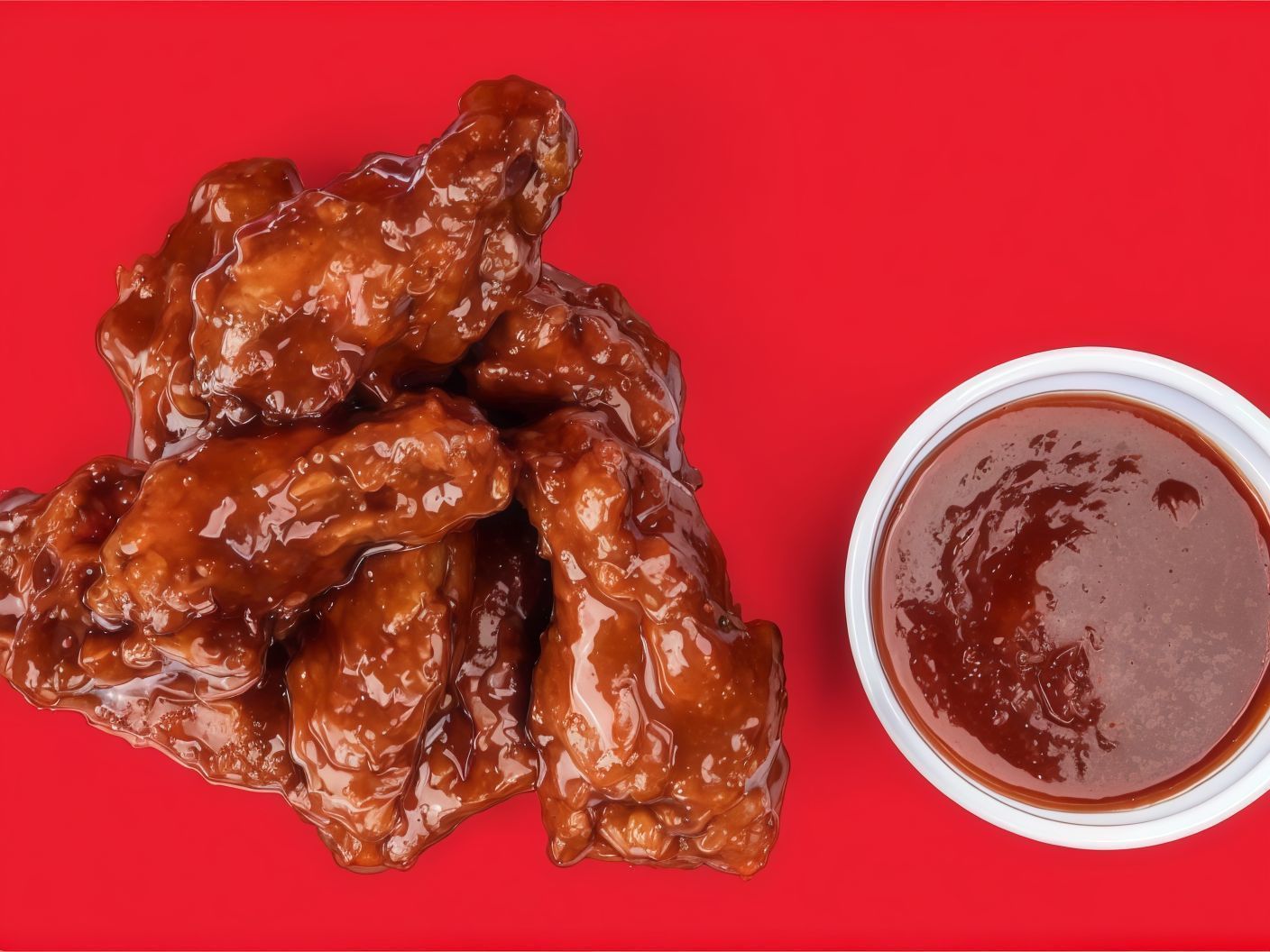 Molasses bbq wings