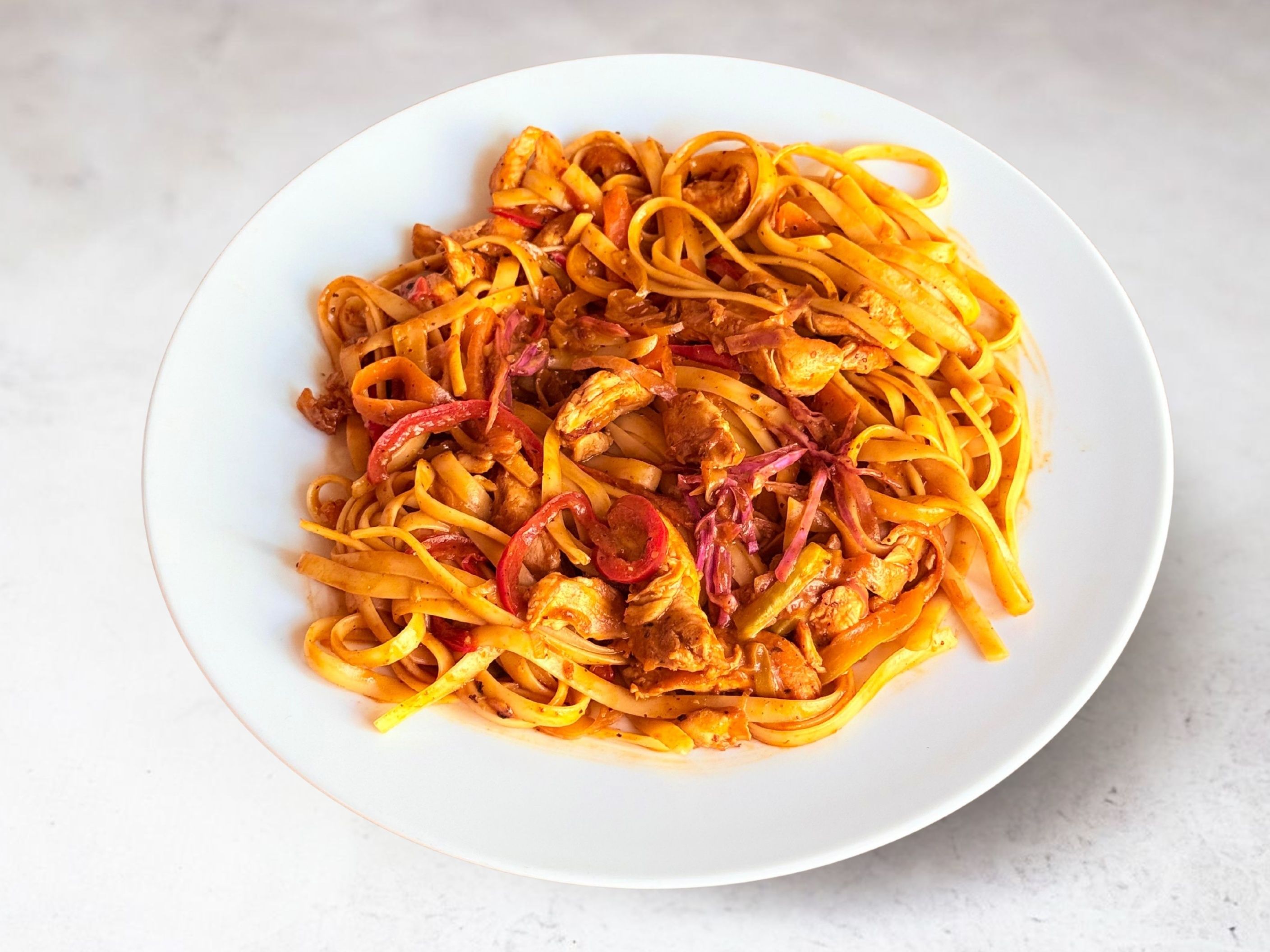 Noodles Chicken Sweet & Sour
