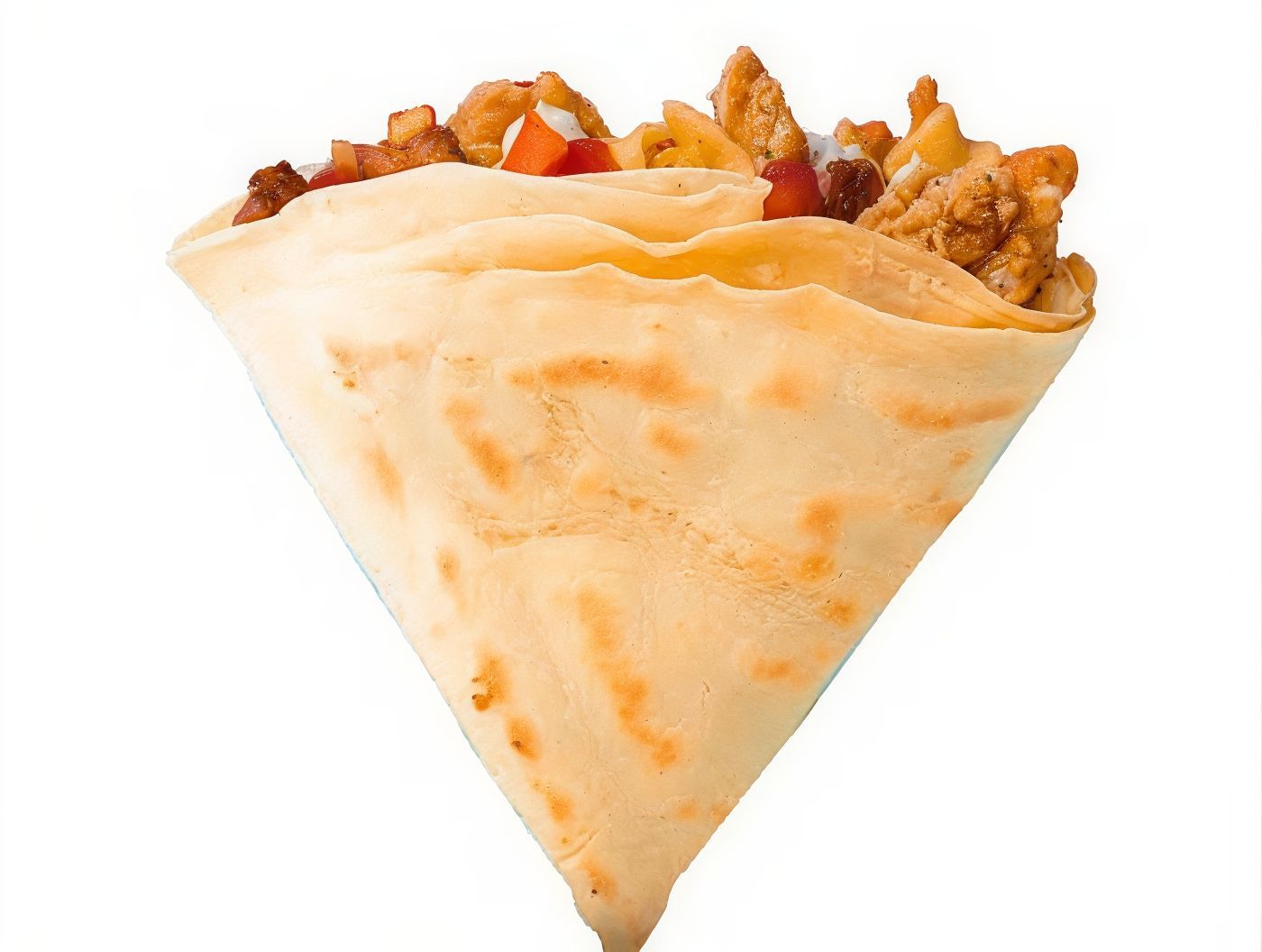 Crepe Strips And Chicken Shawerma