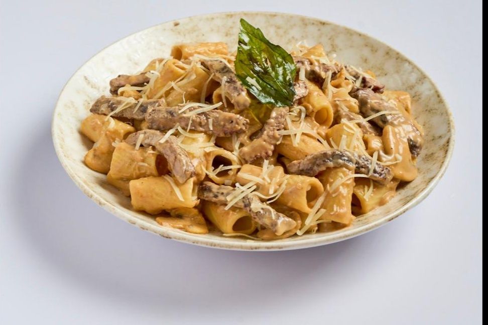 Beef Stroganoff Rigatoni