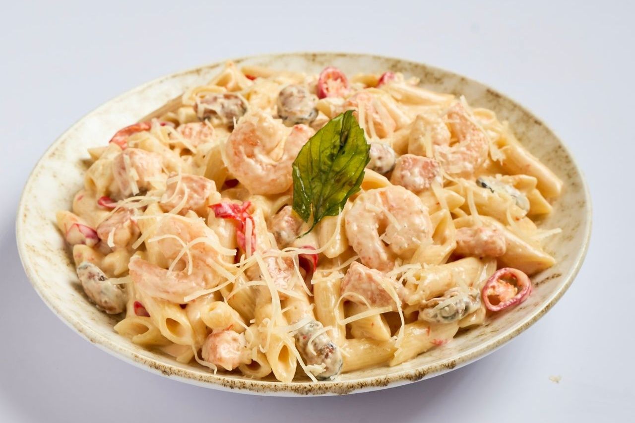 Spicy Seafood Pasta
