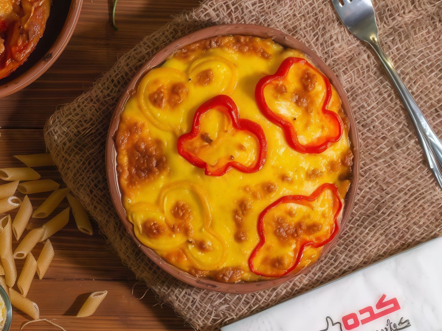 Meat Tagine With Mozzarella Cheese