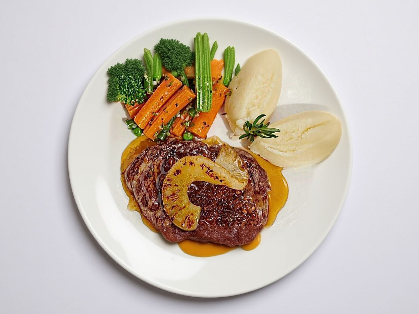 Caramelized Beef Plate