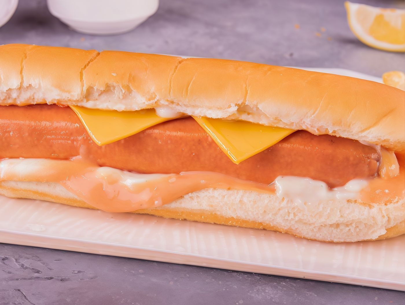 Mexican Hot Dog Sandwich