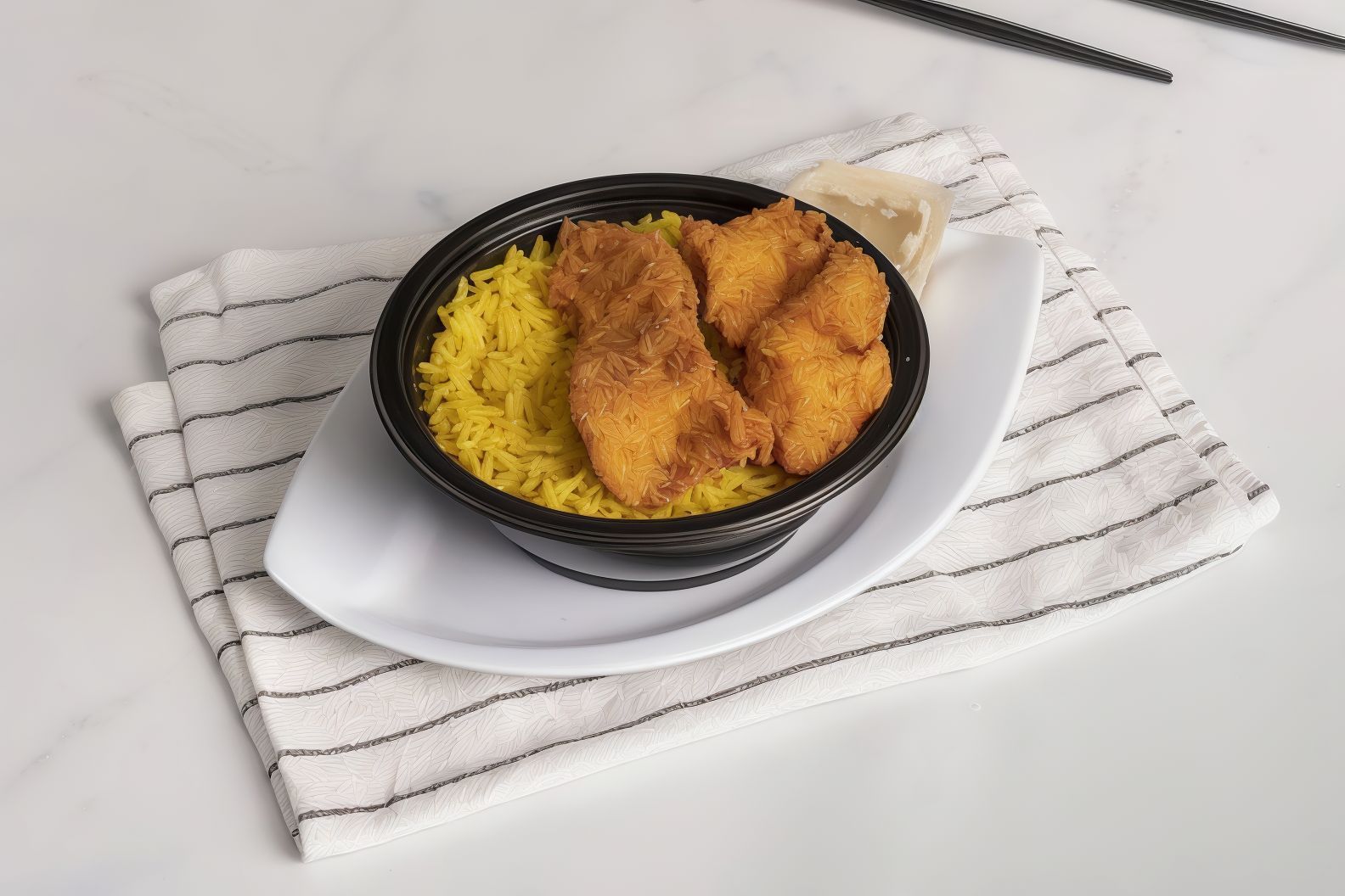 Pane And Basmati Rice