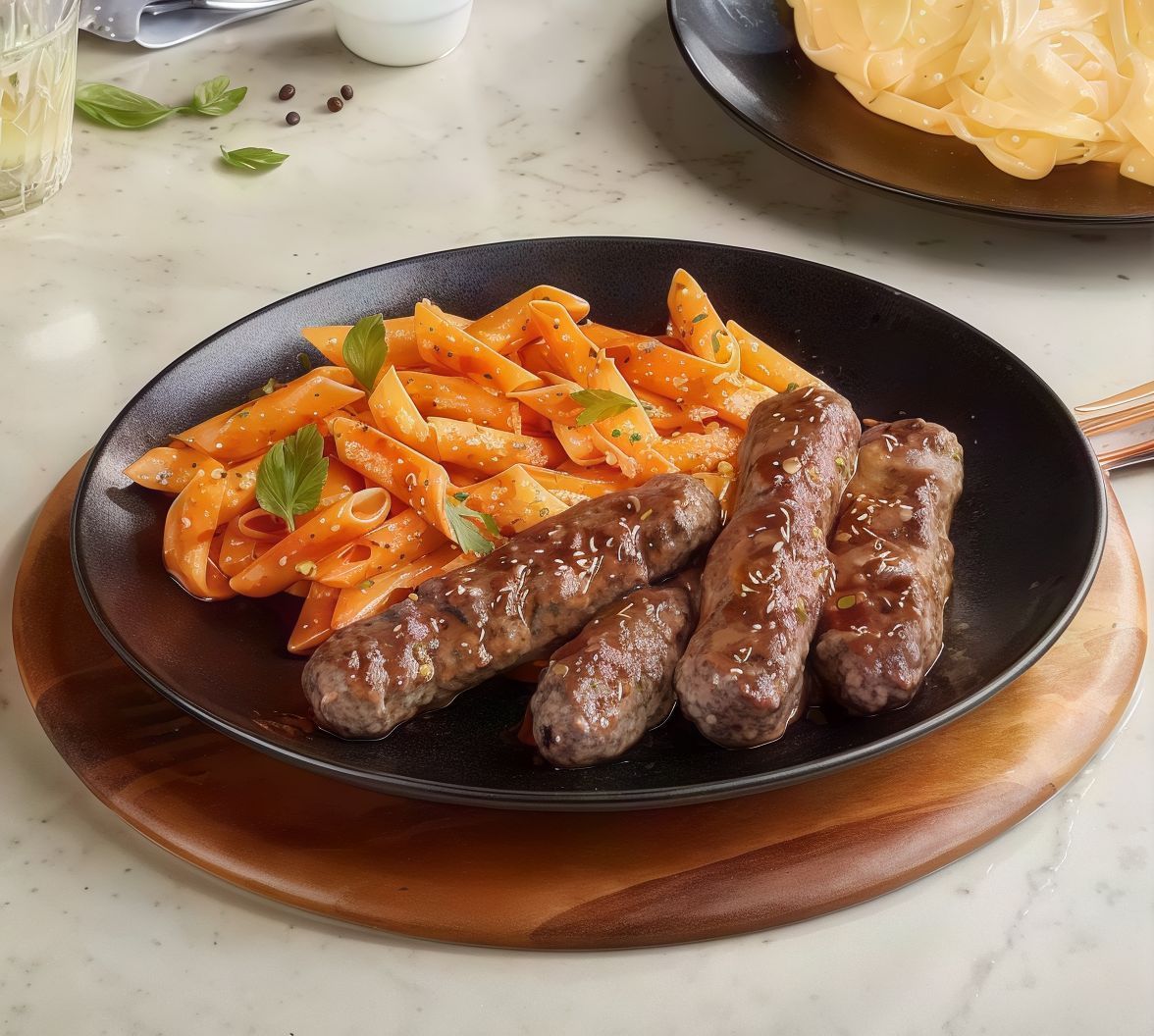 Kofta And Pasta