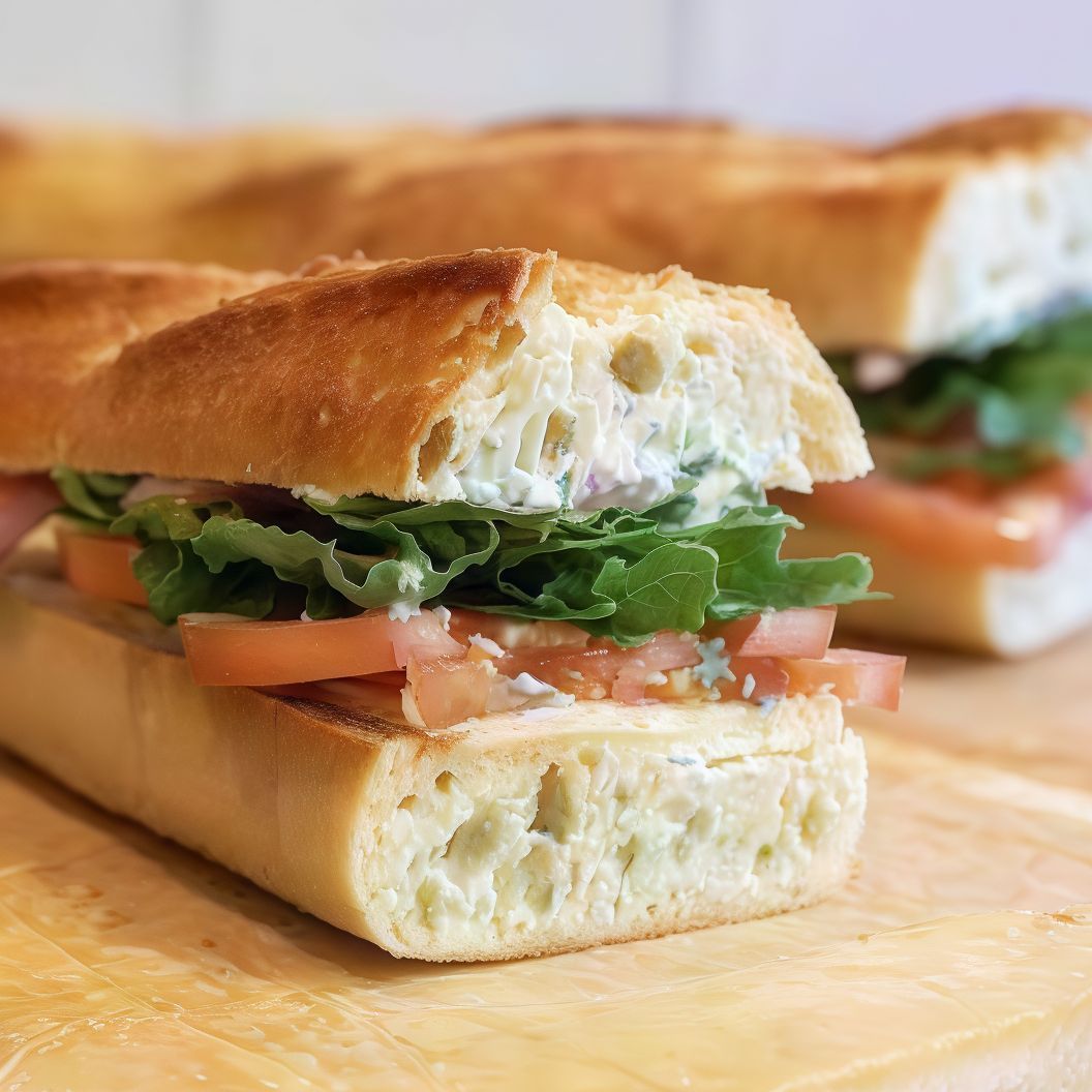 Feta Cheese Sandwich