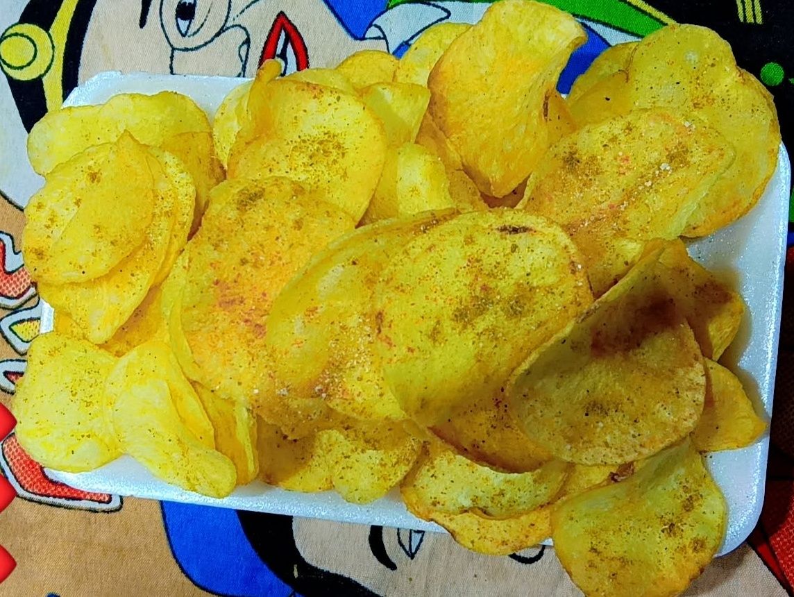Chips potato dish