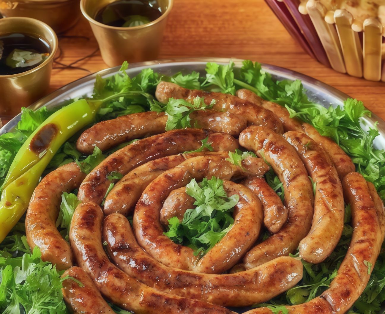 Grill sausage