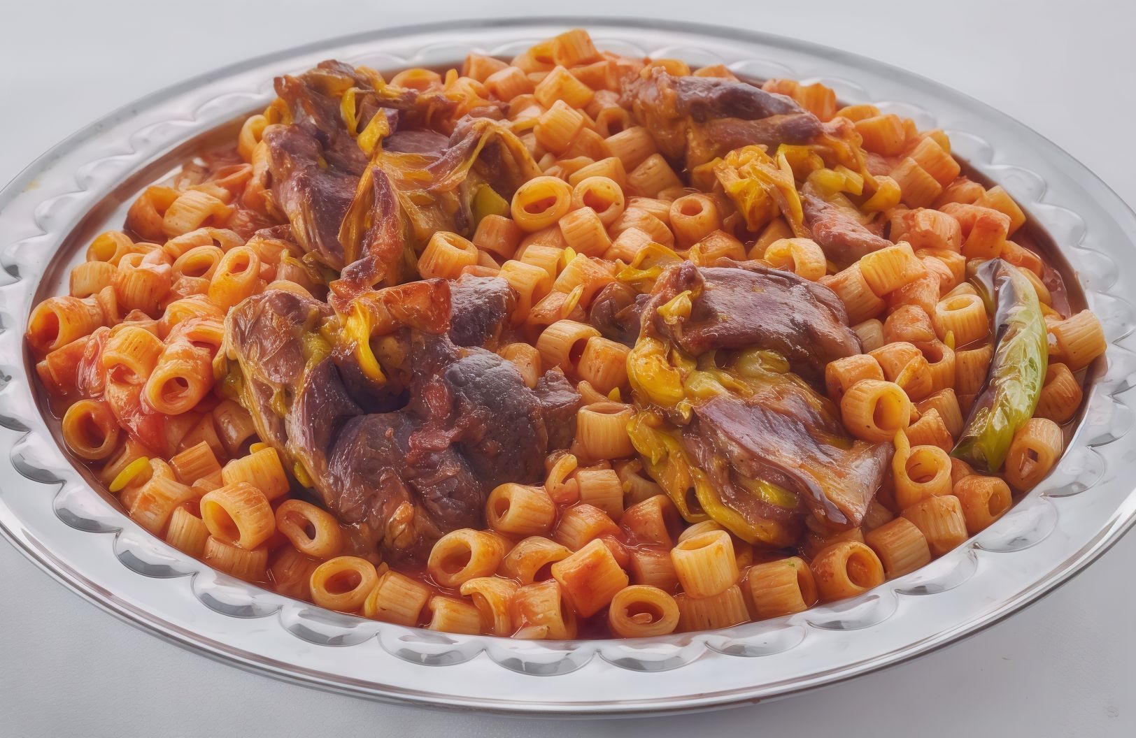 Lamb mubkabka dish