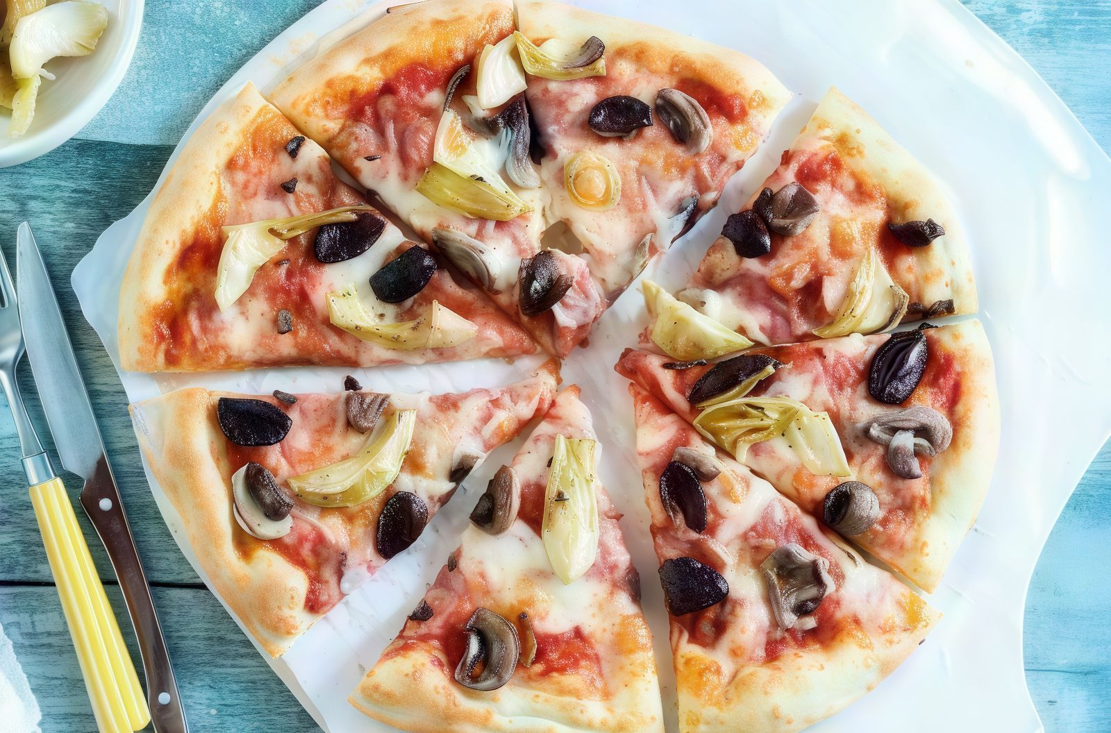 Capricciosa pizza