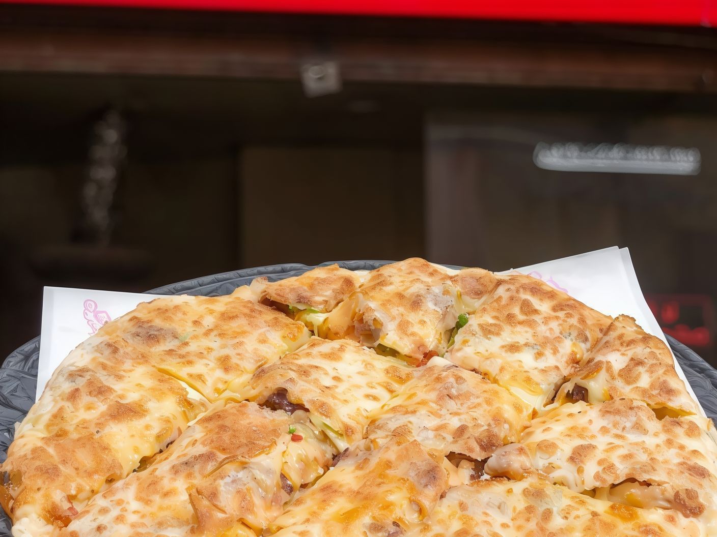 Mix Cheese And Pastrami Pie