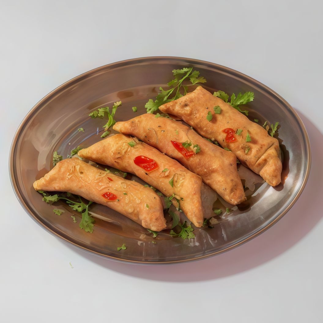 Chicken Papad Roll