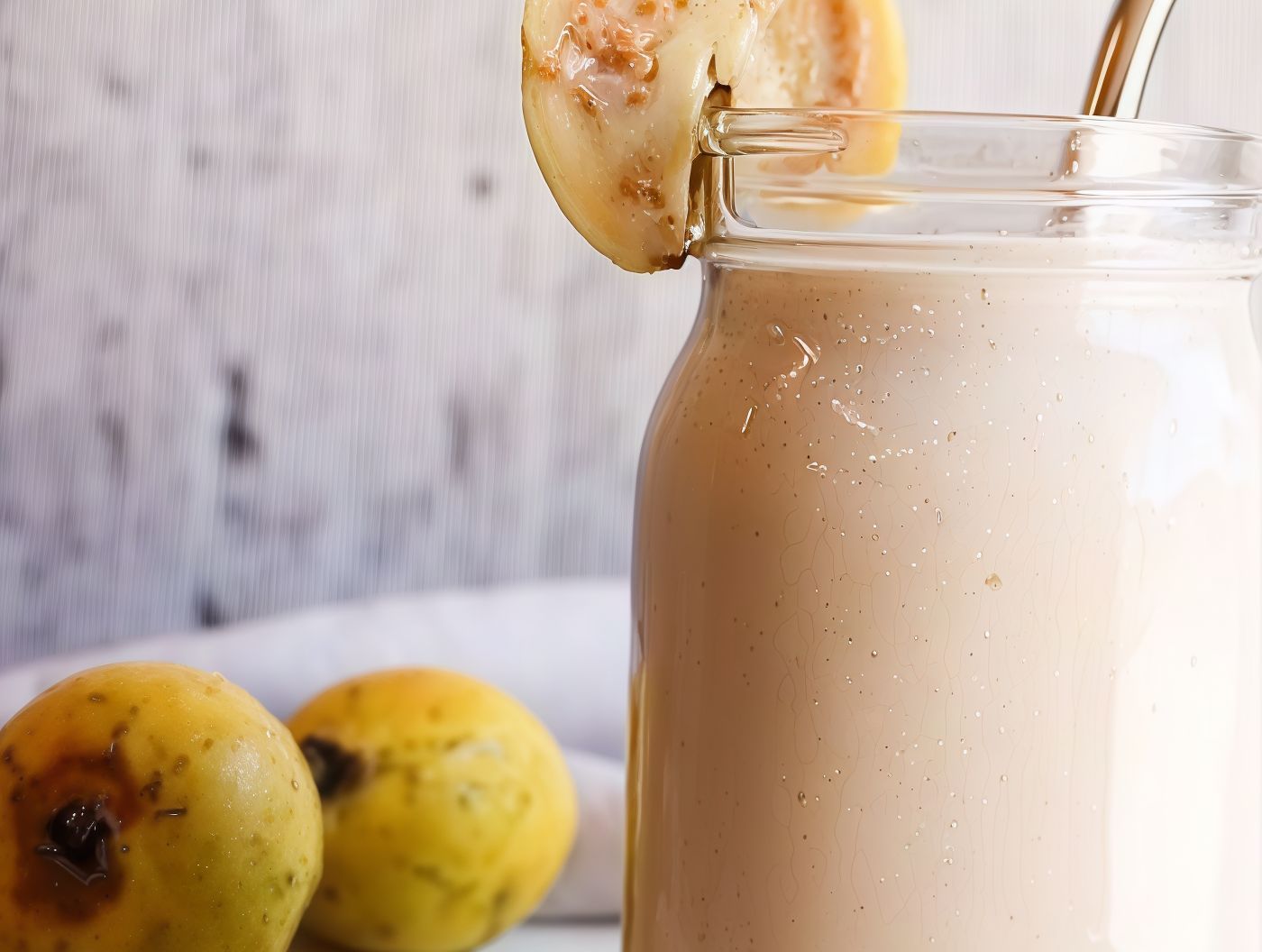 Guava Milk Shake