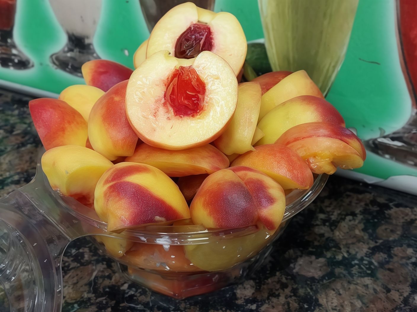 Peach Pieces