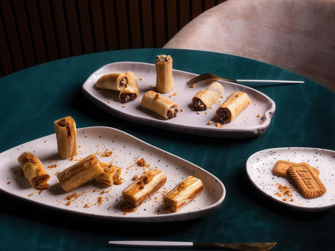 Nutella Sushi Crepe