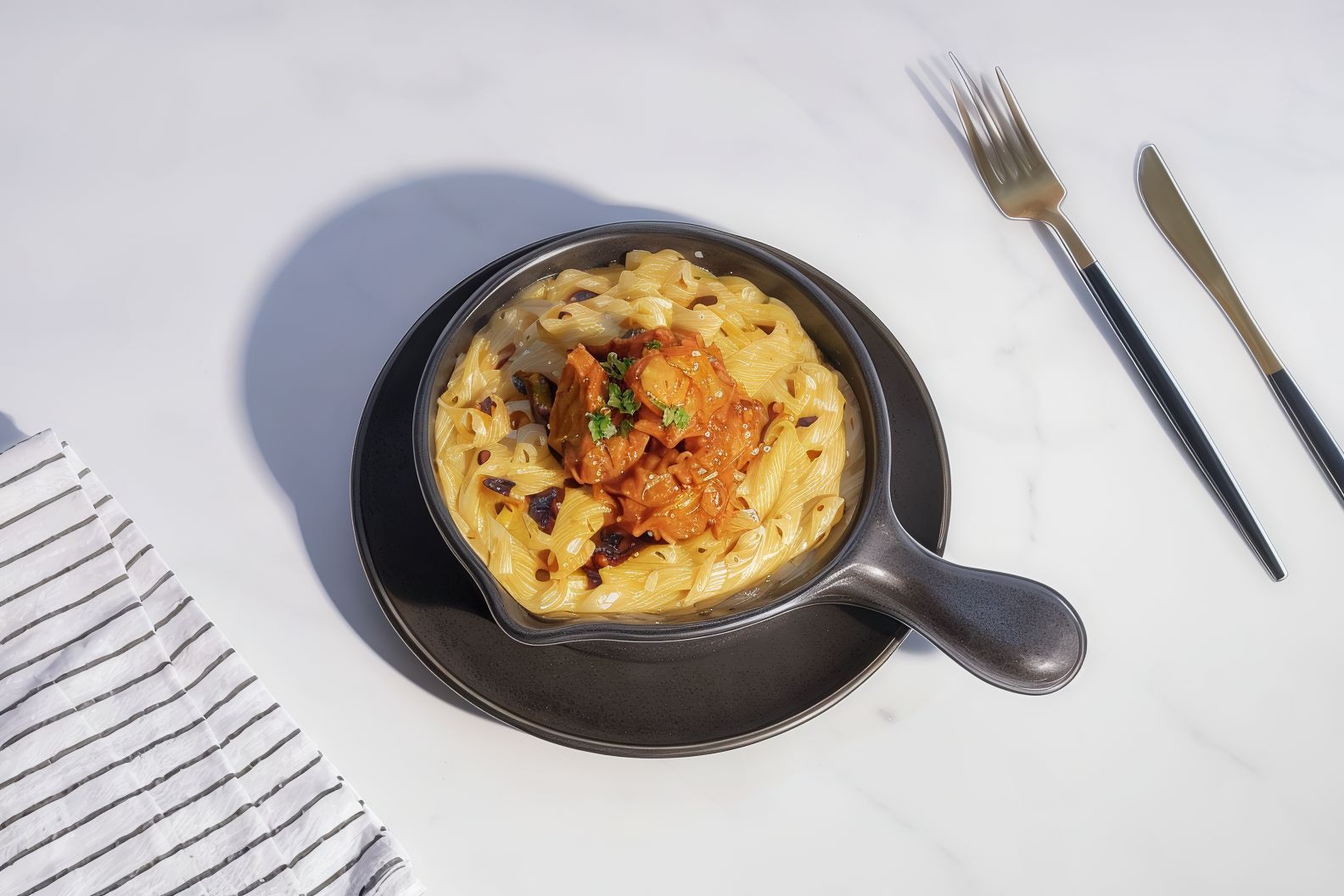 Boneless Shish Tawook Pasta