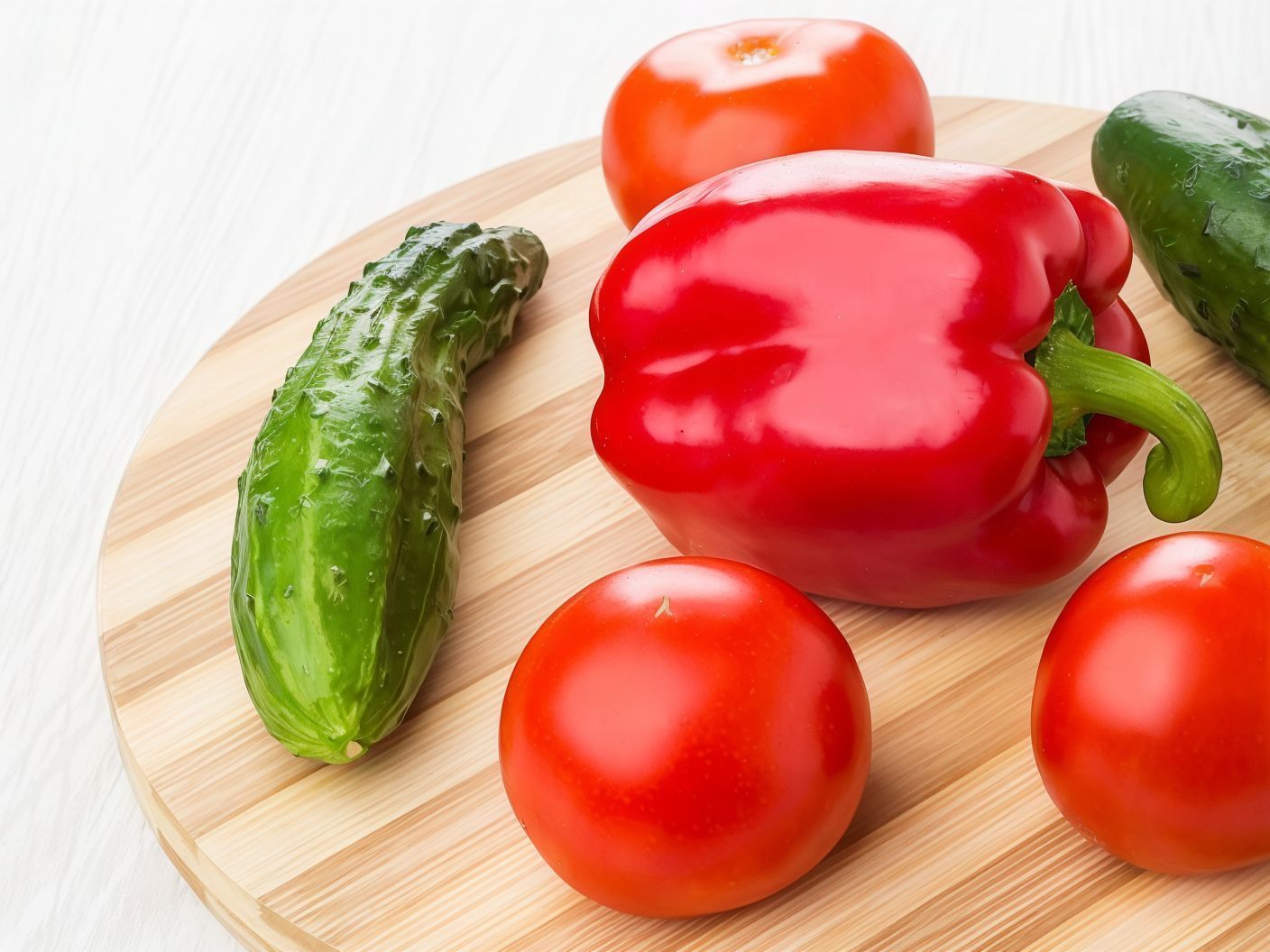 Tomato And Pepper Pieces
