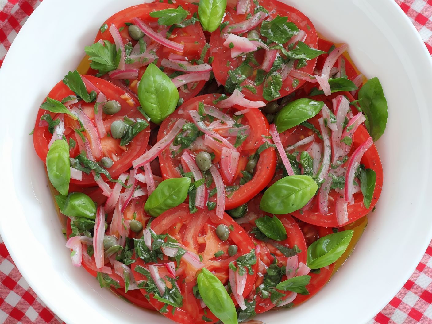 Pickled Tomato Salad