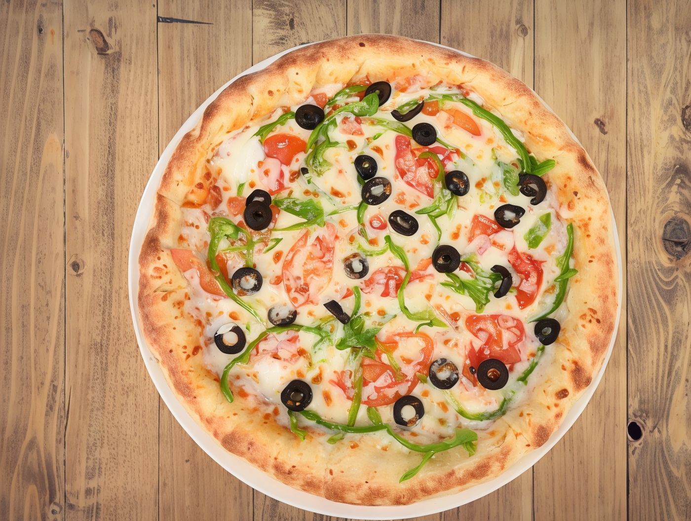 Vegetable Pizza
