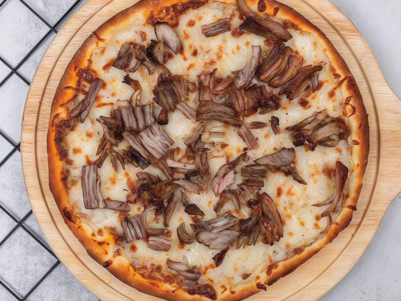 Meat Shawarma Pizza