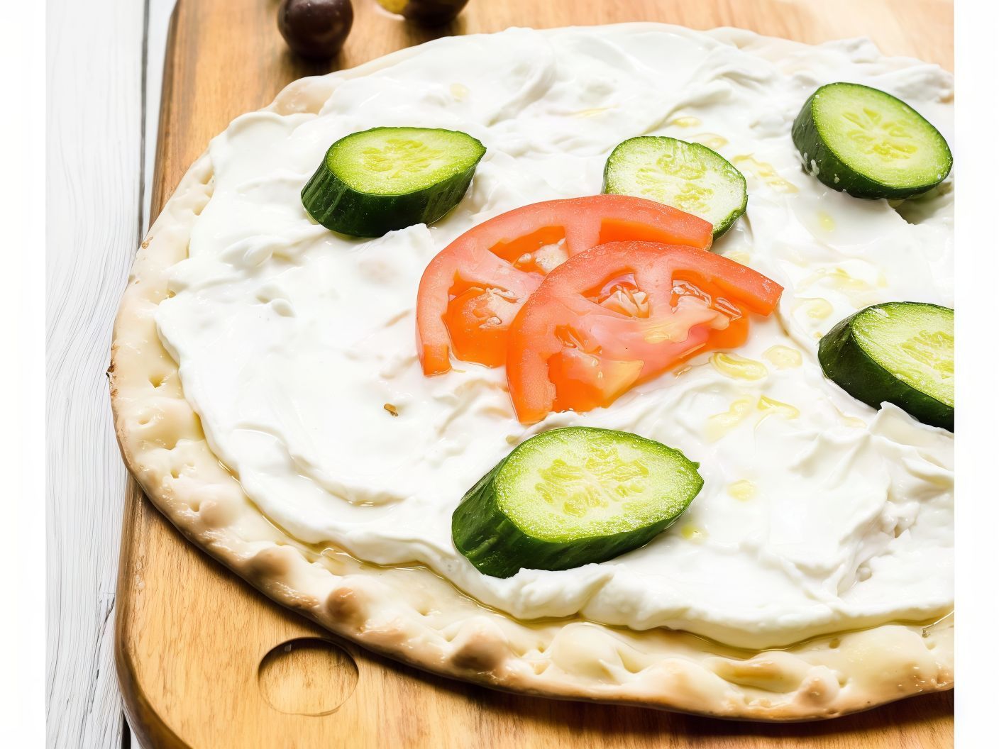 Labneh with Vegetables