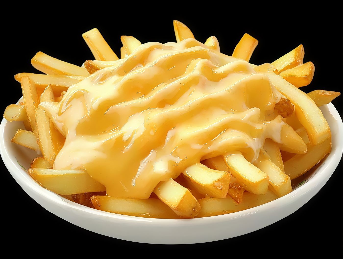 Oven-Baked Cheese Fries