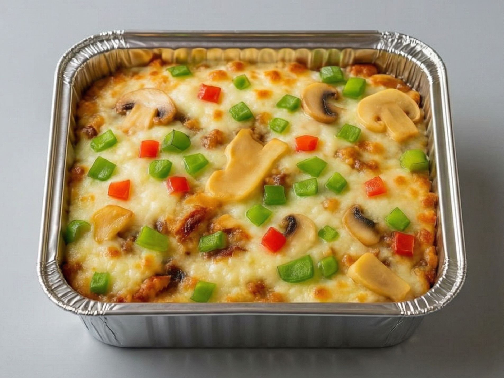 Shish Meal Extra Cheese in the Oven