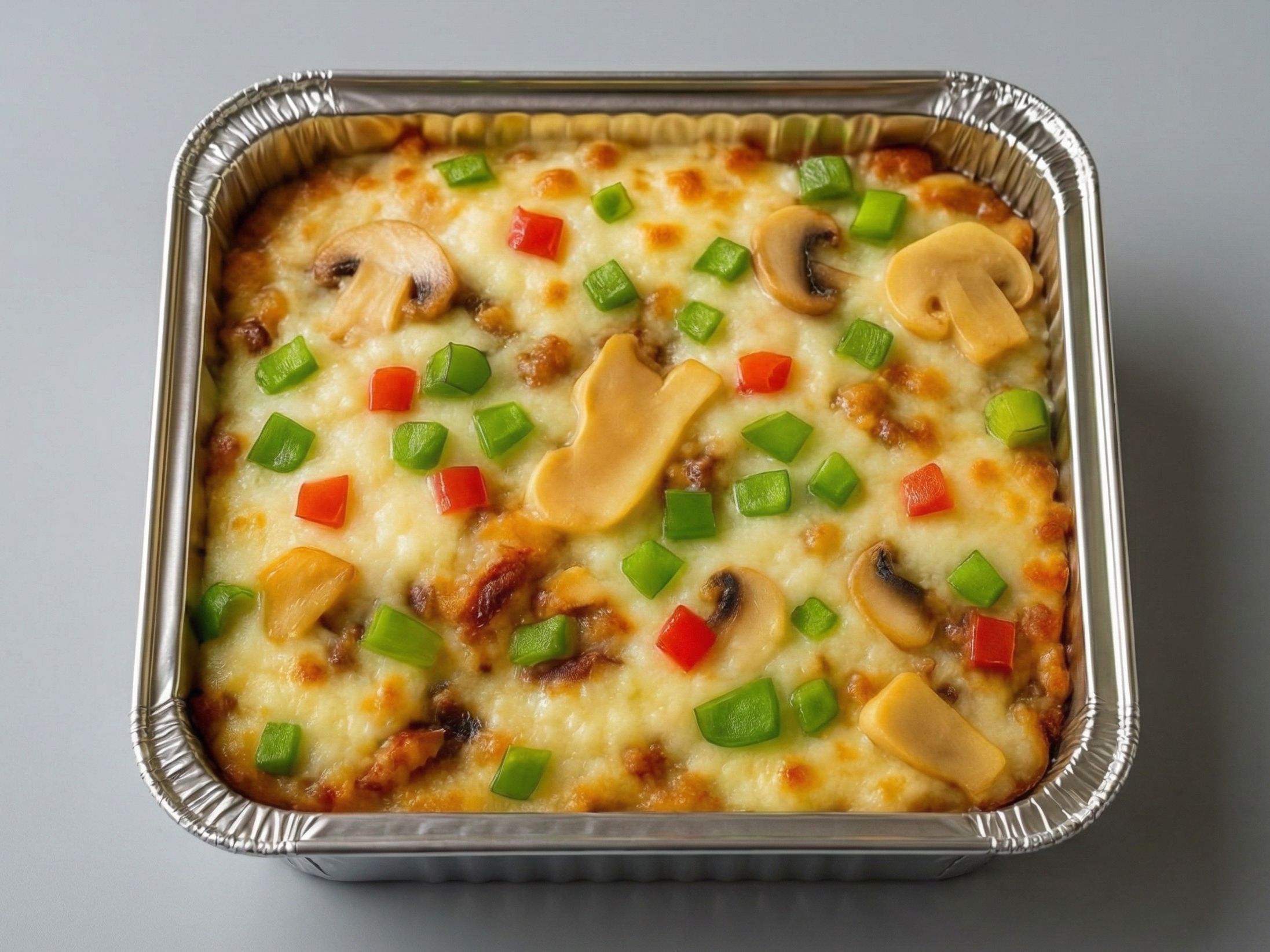 Cordon Bleu Meal Extra Cheese in the Oven