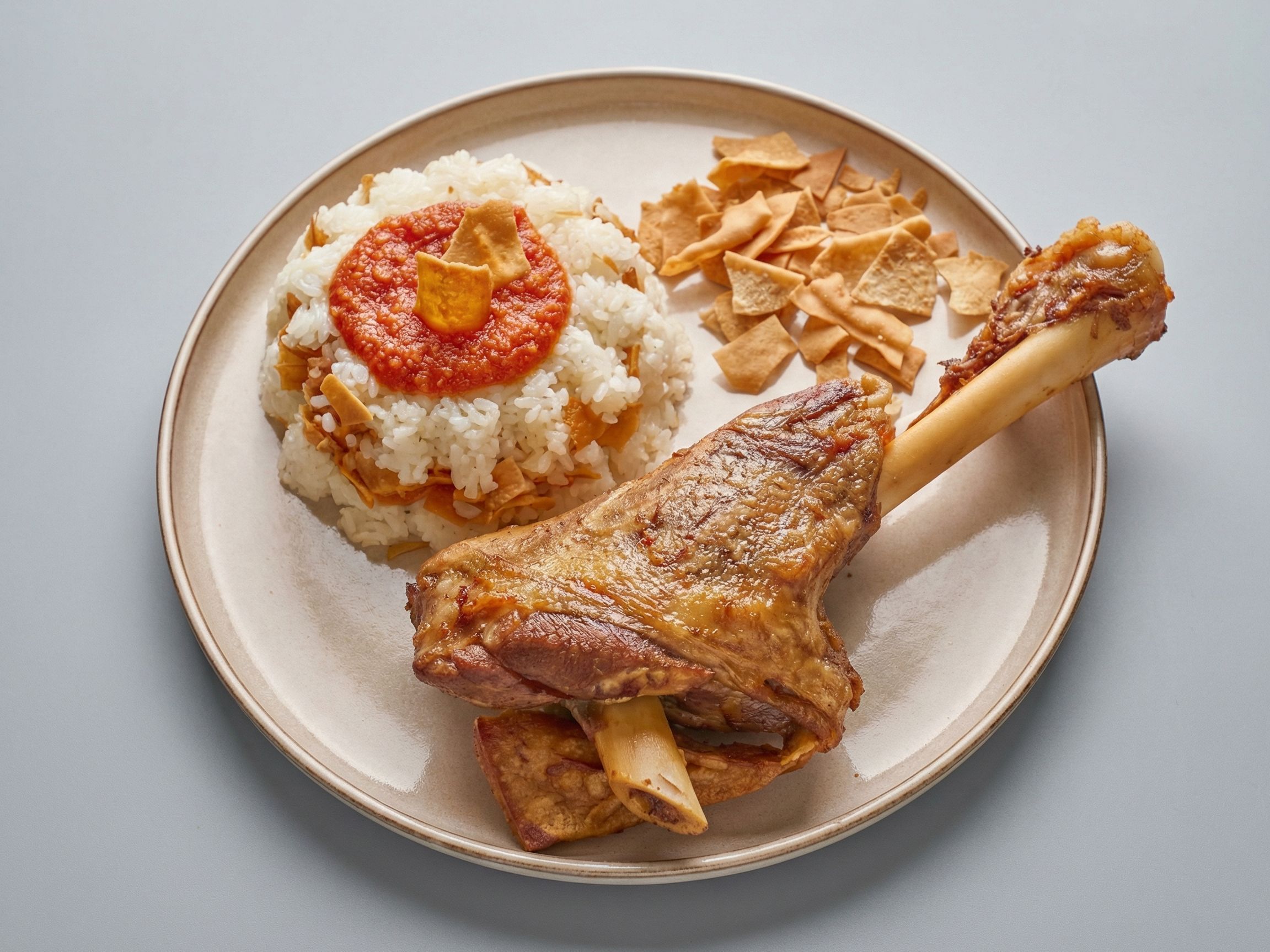 Lamb Shank Dish