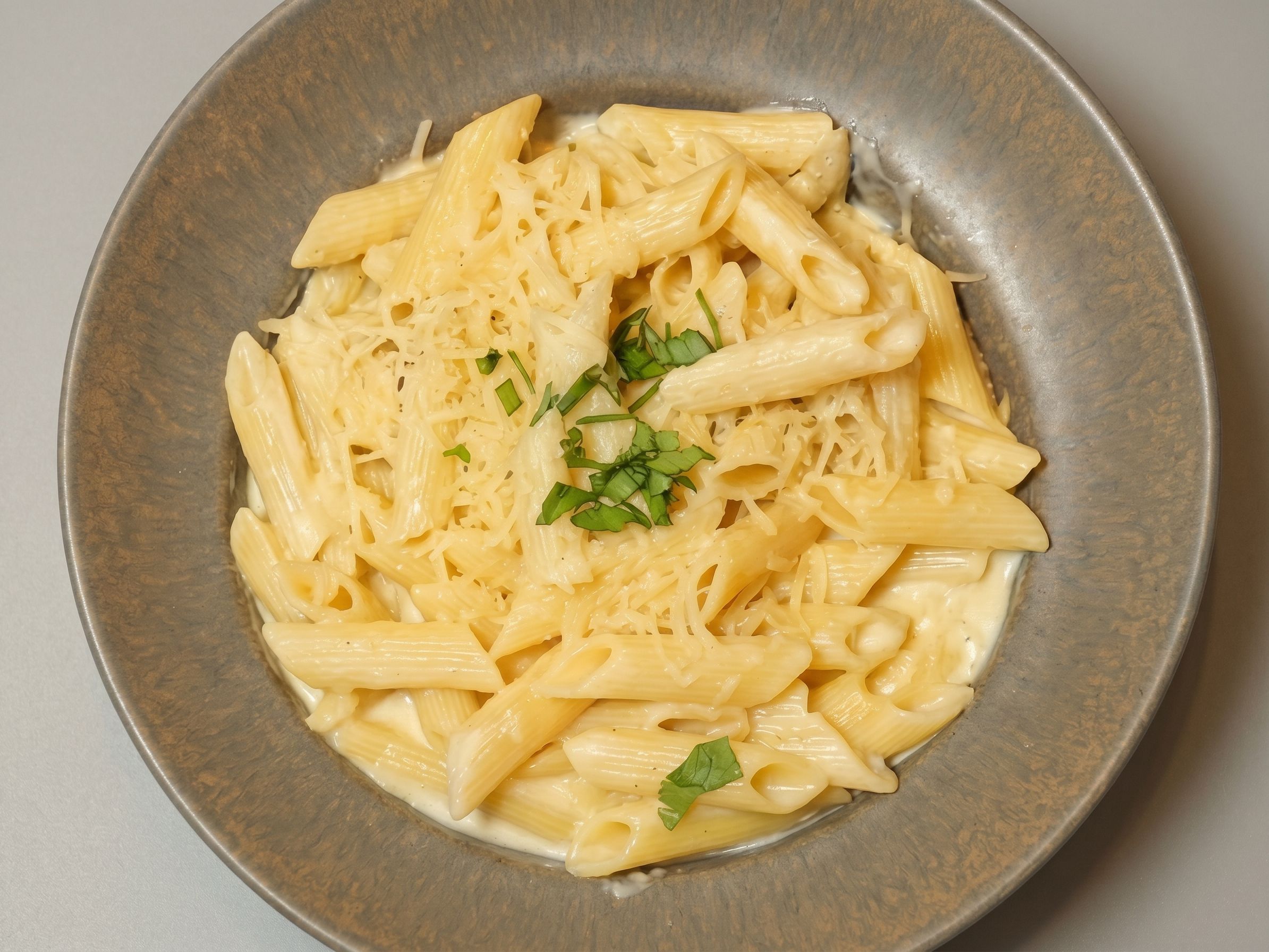 Chicken Pasta with White Sauce