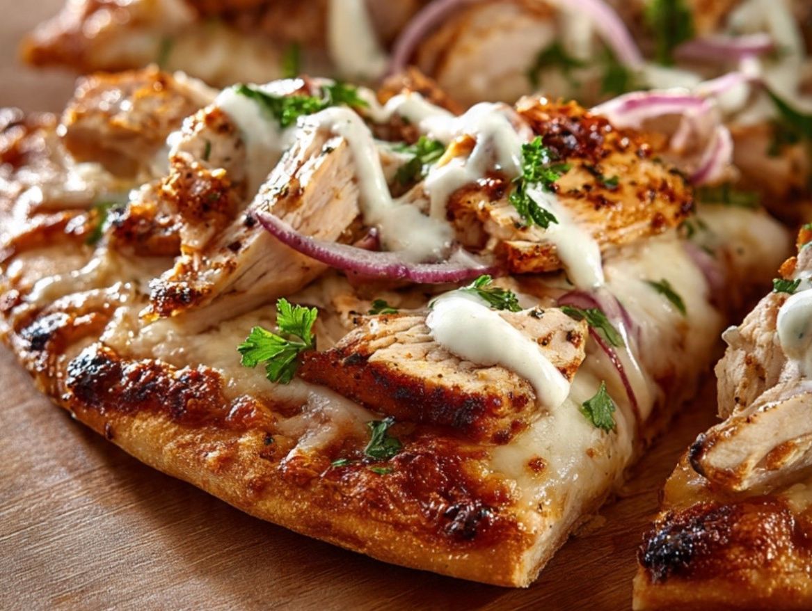Chicken Ranch Pizza