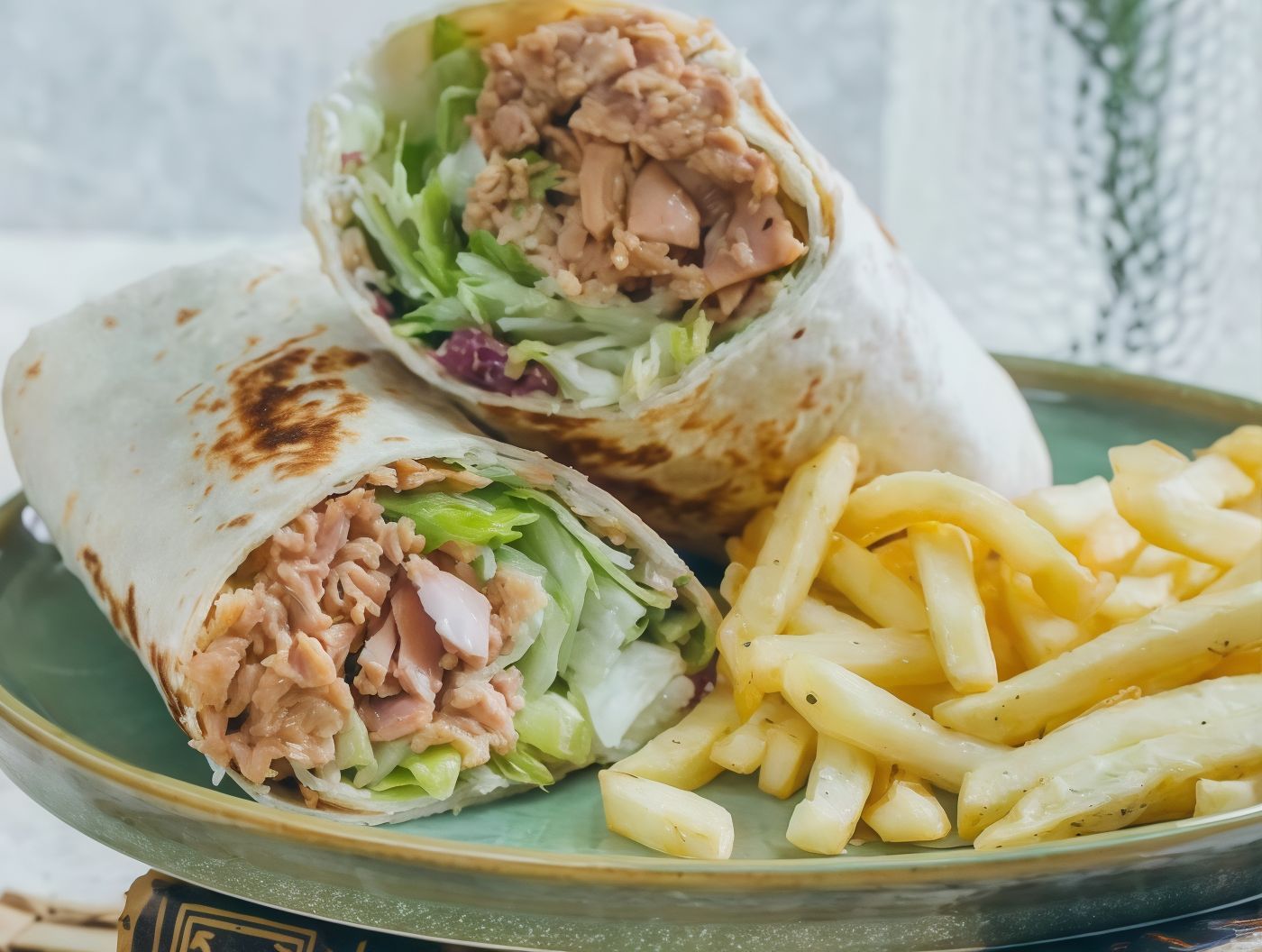Tuna Wrap Vegetrian