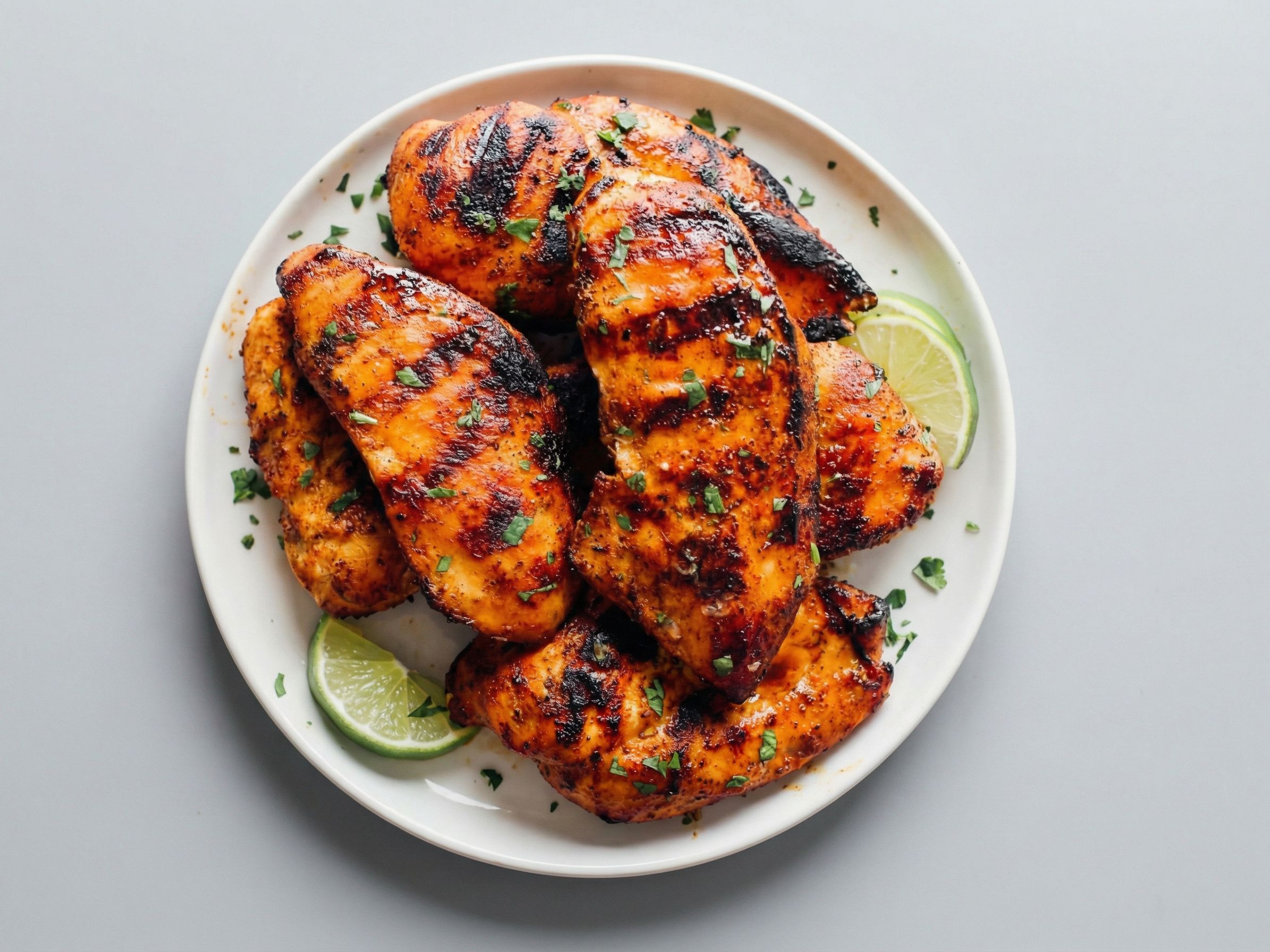 Grilled Chicken with pasta