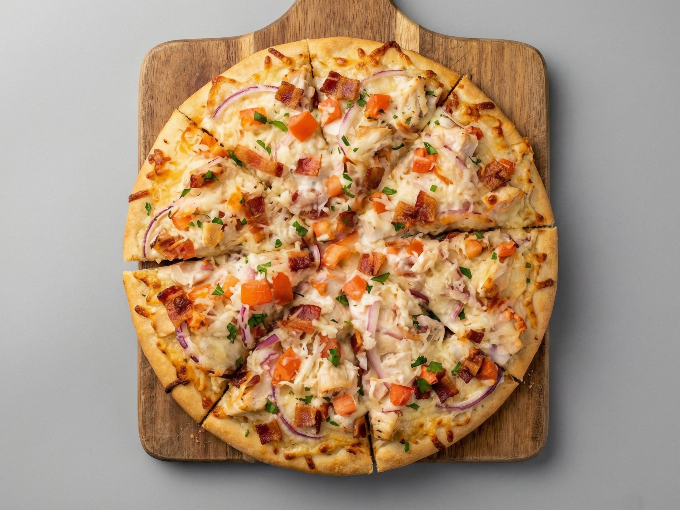 Chicken Ranch Pizza