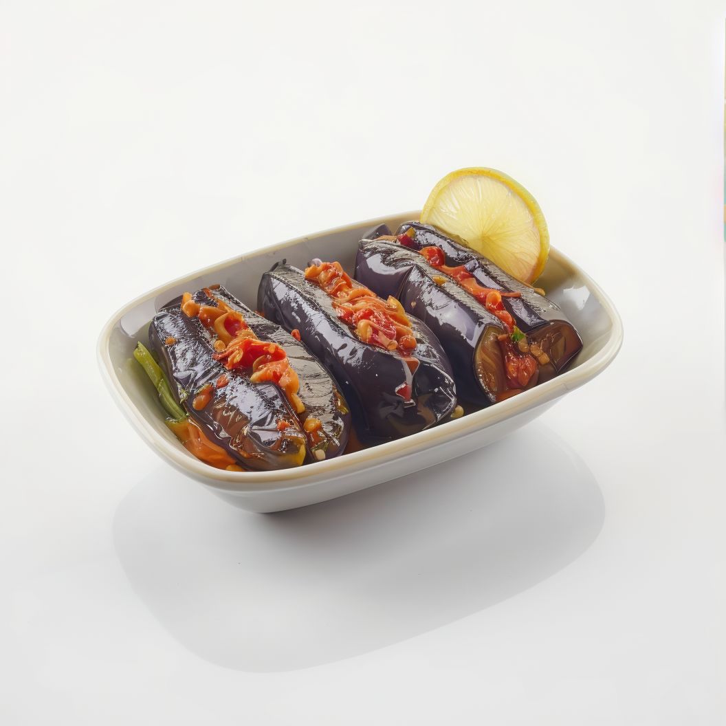 Pickled Eggplant Plate