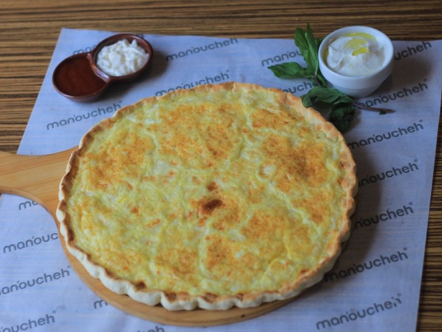 Man'ousheh Egg and Cheese