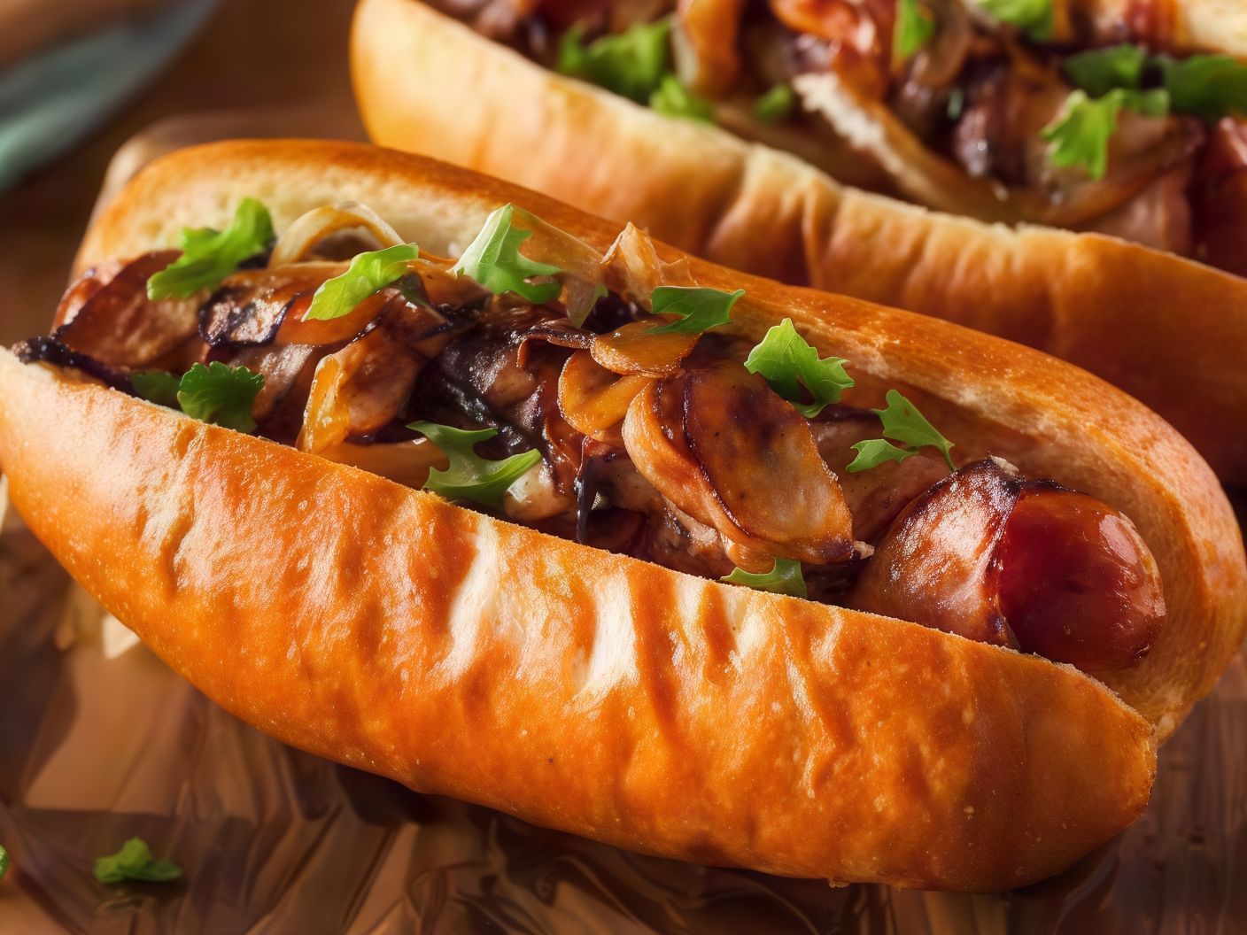 Smoked Sausage Sandwich