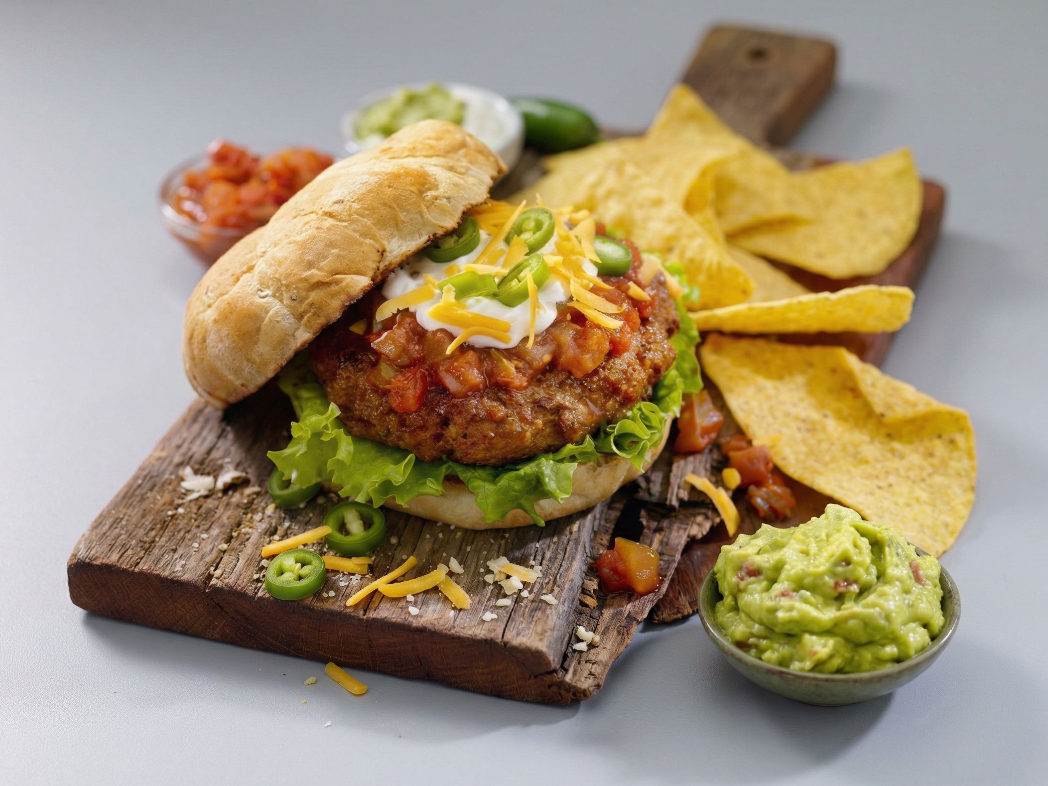 Mix Burger Sandwich