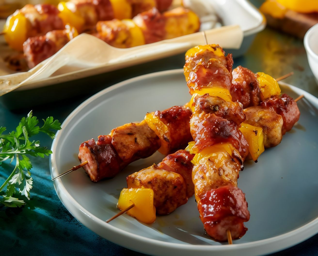 Sausage On Shish Tawook