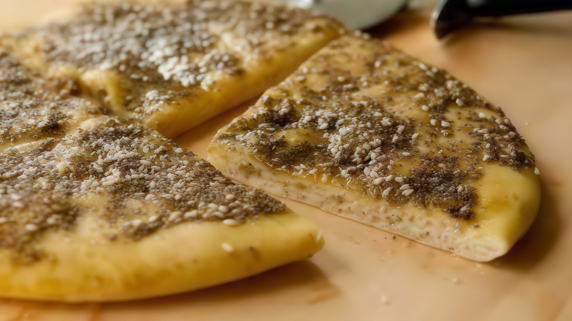 Cheese & Zaatar Manoucheh