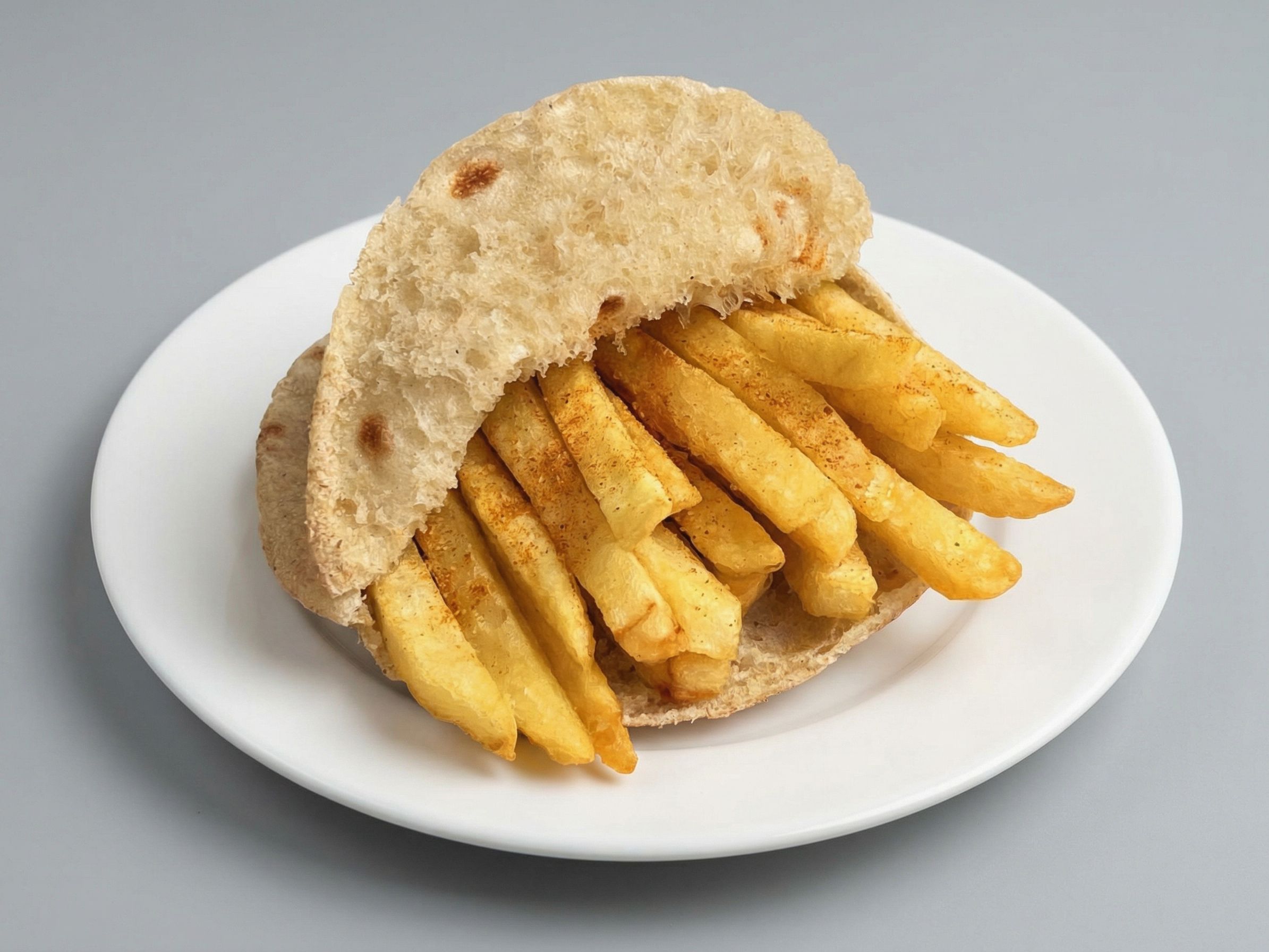Fries with spices