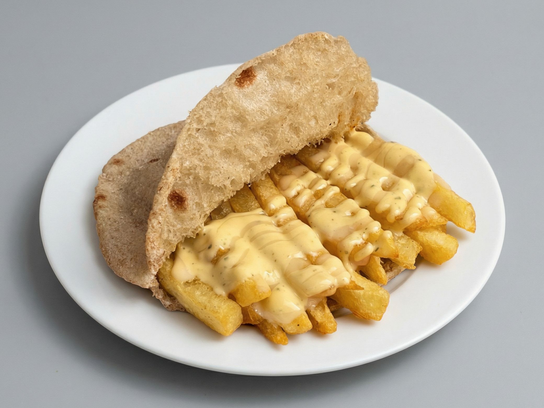 (Mix Cheddar With Spices) Sauce Fries