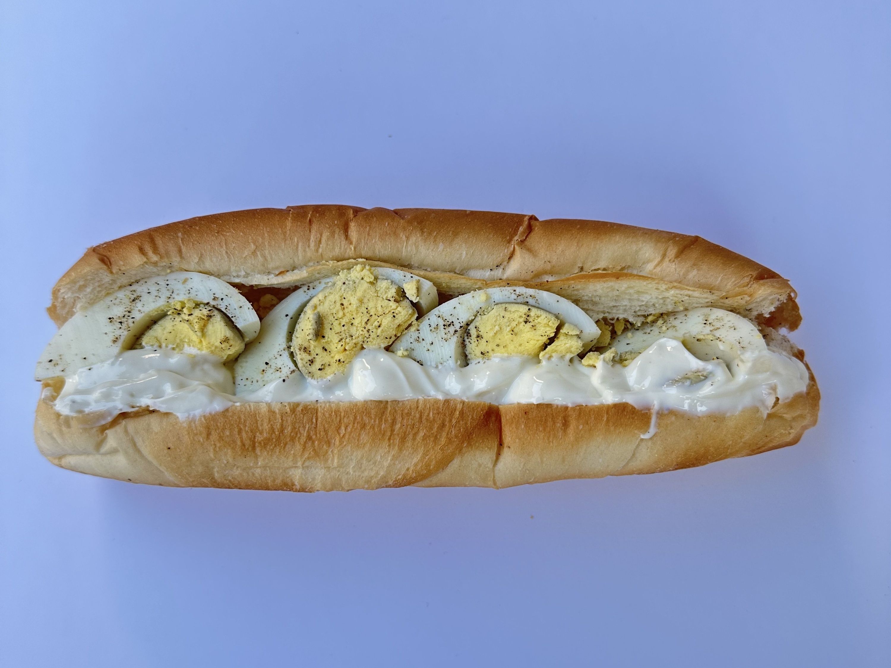 Boiled Eggs with Kiri Fino