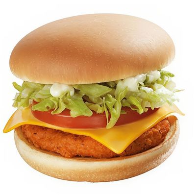 Chicken MACDO Deluxe Spicy Sandwich