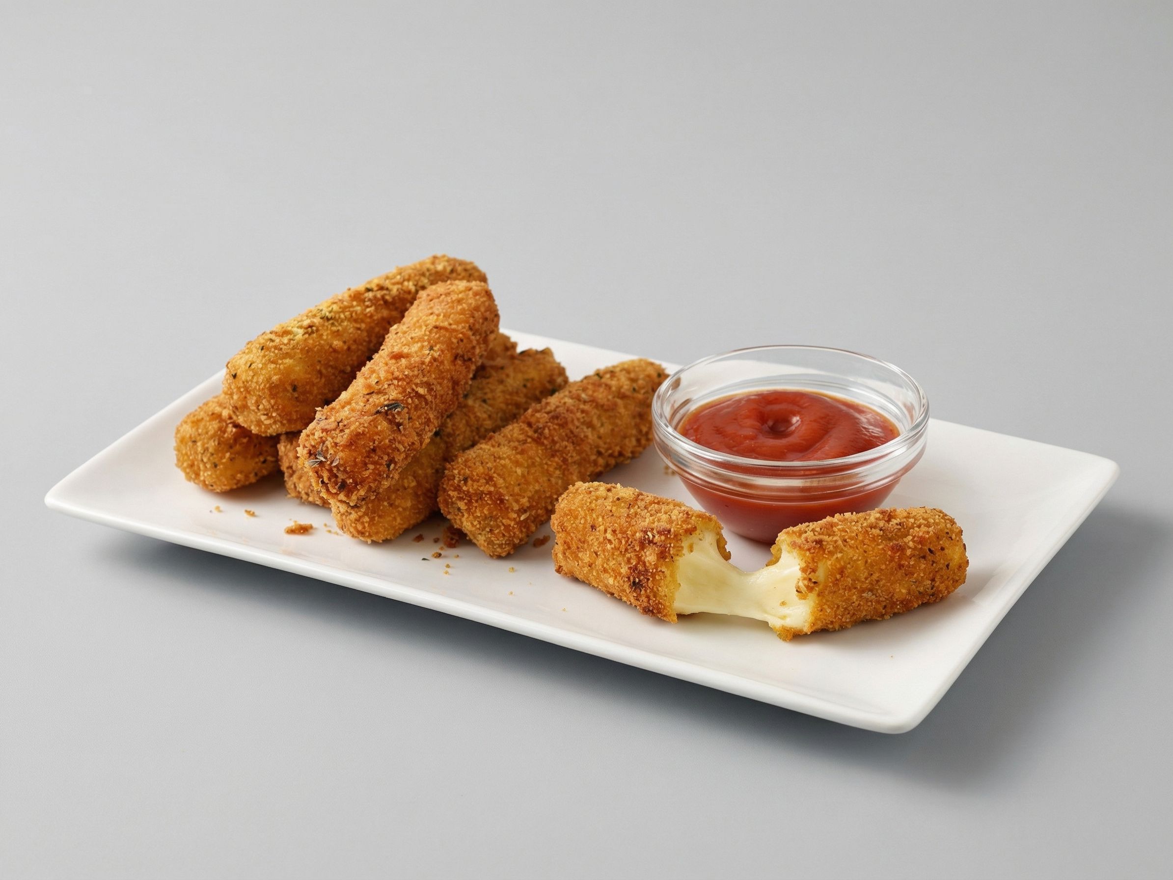 Fried Mozzarella Cheese